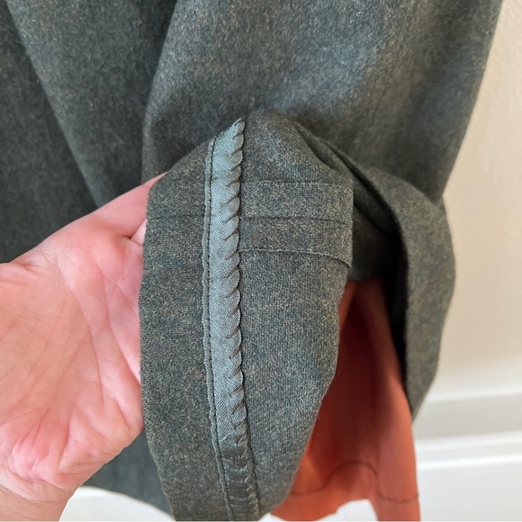 Vintage Wool Forest Green Skirt vintage size 9 - Picture 13 of 13